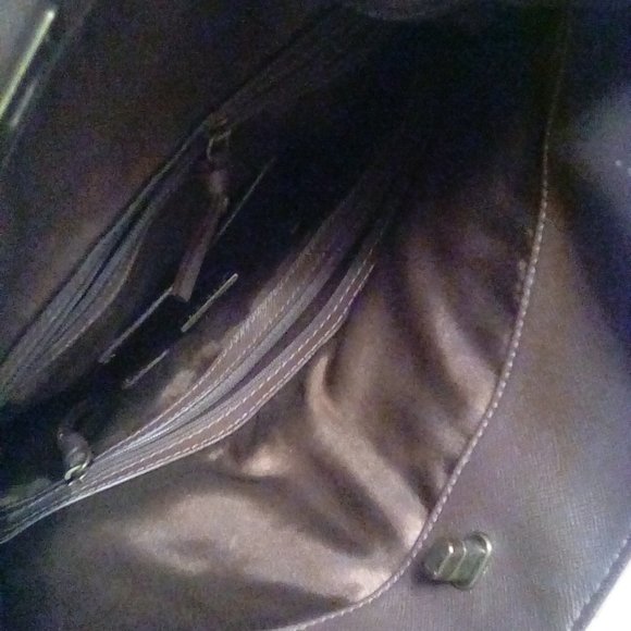 DKNY Convertible Leather Bag Purse - Picture 6 of 10